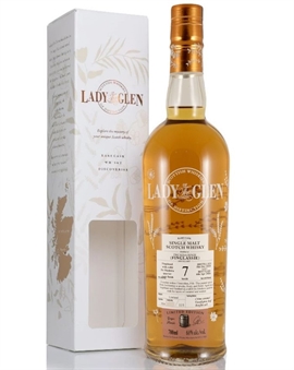 Inchdairnie 2018/2026 Finglassie Lady of the Glen 7 year old Lowland Single Malt Scotch Whisky 60%